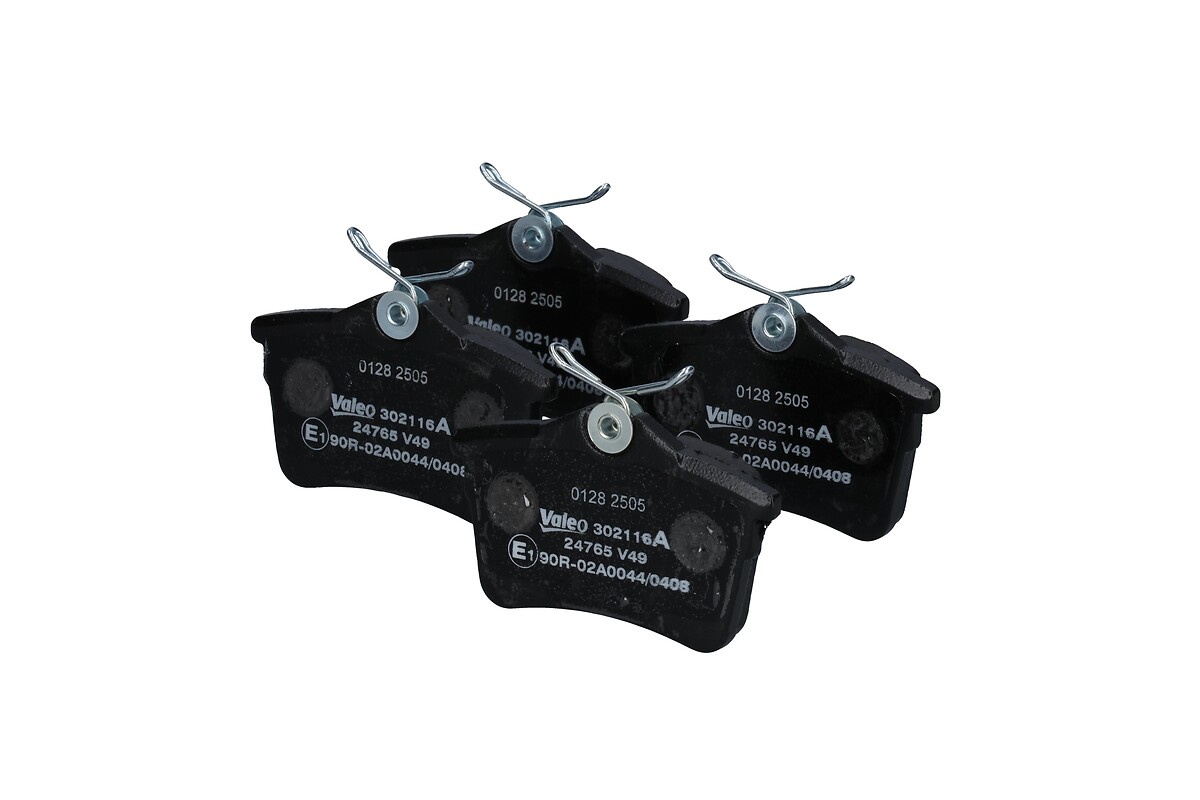 Jeu de 4 plaquettes de frein VALEO 302116A